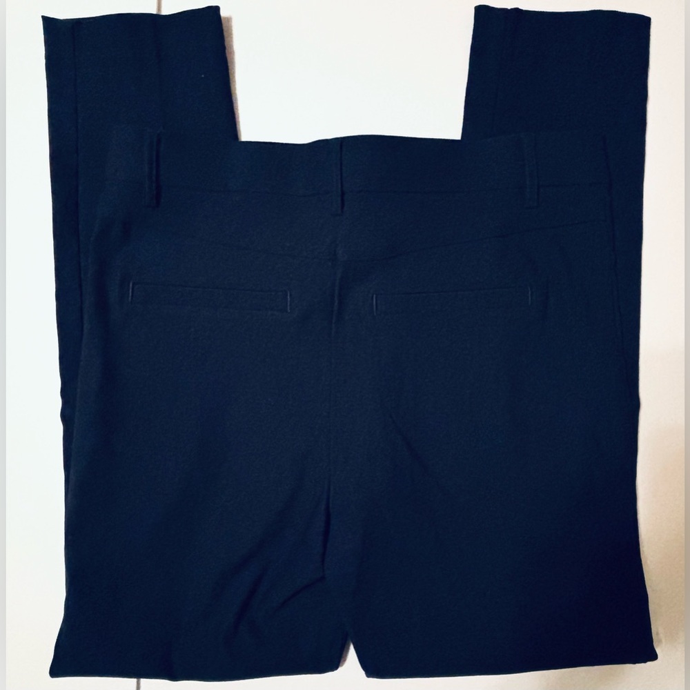 MARIO SERRANI ITALY Size 8 Women’s Deep Navy Blue Trousers, Dress Pants, Stretch - Picture 4 of 8